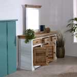 Alfie Wood Sideboard - 3 Drawers & 3 Doors - View 11
