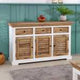 Alfie Wood Sideboard - 3 Drawers & 3 Doors - View 17