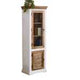 Alfie Wood Bookcase/Display Cabinet - 3 Shelves & 1 Door - View 9