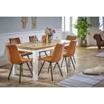 Alfie Dining Table 170cm Solid Mango Wood - View 4