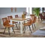 Alfie Dining Table 170cm Solid Mango Wood - View 5