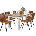 Alfie Dining Table 170cm Solid Mango Wood - View 10
