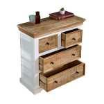 Alfie Solid Mango Wood 4 Chest Of Drawers - View 9