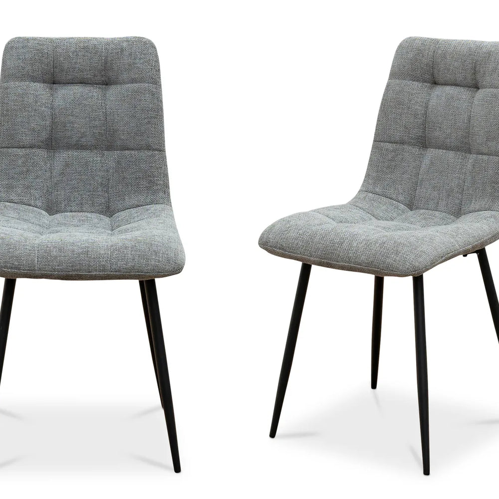 Newport Grey Fabric Dining Chair - Box of 4ea