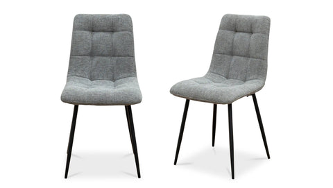 Newport Grey Fabric Dining Chair - Box of 4ea