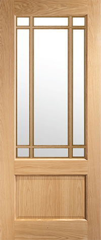 Oak NM9G Bevelled Glass