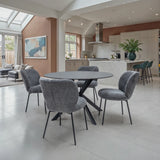 Opal 1.2m Round Dining Table - Australian Grey