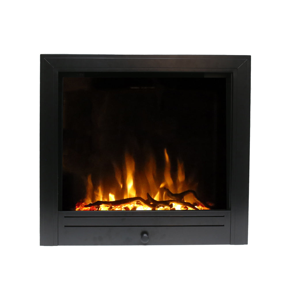 Ezee Glow Pulse Widescreen Electric Fire With Metal Trim