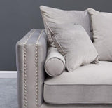 Moscow 2 Seater Sofa - Silver *Special*