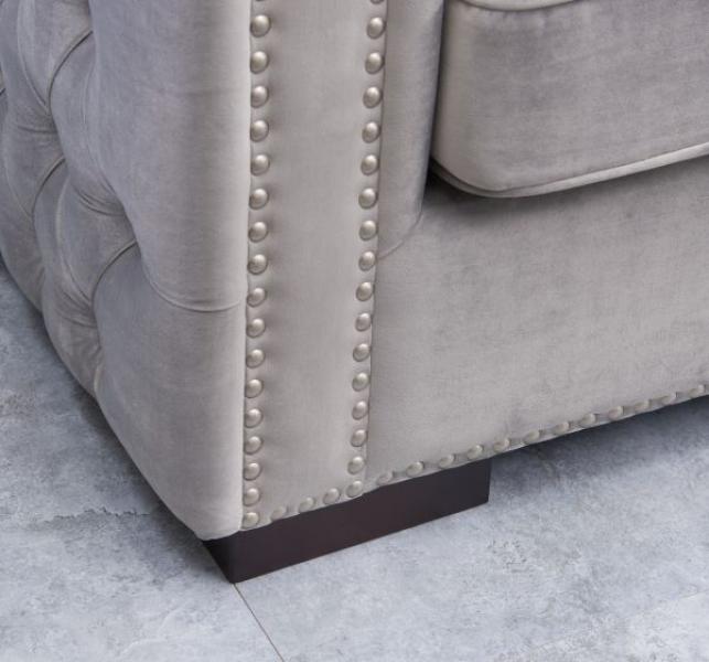 Moscow 2 Seater Sofa - Silver *Special*