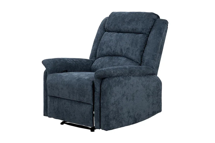 Boyd Recliner Chair-Denim Blue