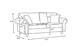 Chelsea 3 Seater - Blue