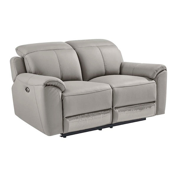 Madrid 2 Seater Electric Recliner - Charcoal