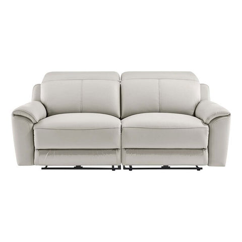 Madrid 3 Seater Electric Recliner - Light Grey