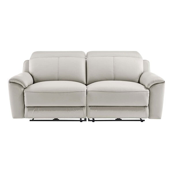 Madrid 3 Seater Electric Recliner - Light Grey