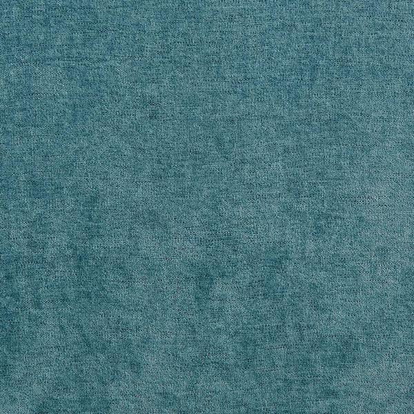 Teal fabric upholstery texture sample for sofa or armchair