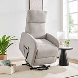 Barker Lift & Tilt Recliner Chair (Dual Motor) - Cream
