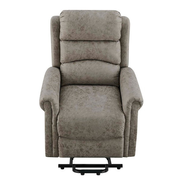 Willis Dual Motor Lift & Tilt Recliner Chair-Truffle Rub Off