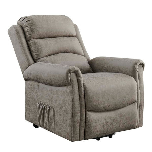 Willis Dual Motor Lift & Tilt Recliner Chair-Truffle Rub Off