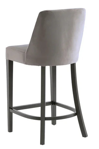 Izmir Barstool - Grey Velvet