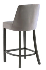 Izmir Barstool - Grey Velvet