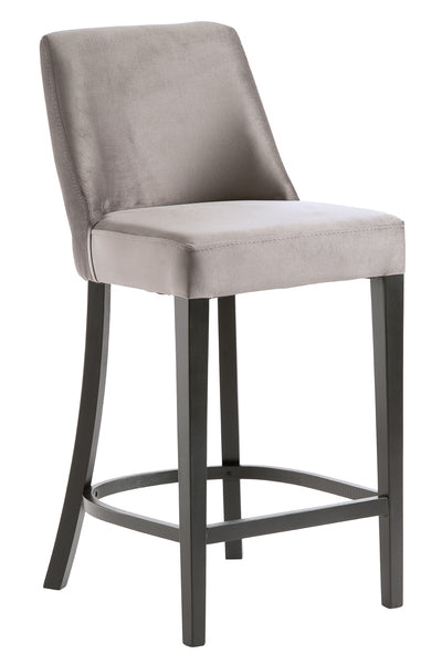 Izmir Barstool - Grey Velvet