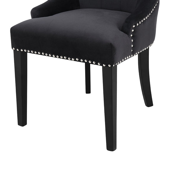 Lion Dining Chair Black