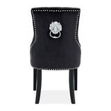 Lion Dining Chair Black