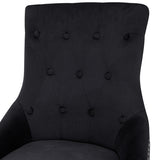 Lion Dining Chair Black