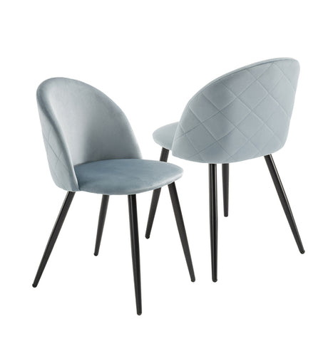 Lotus Chair- Blue Mist (Set of 4)