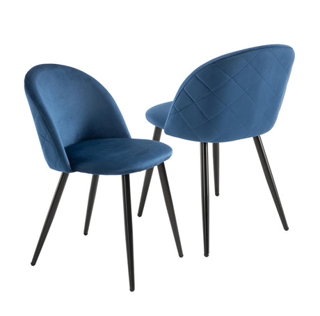 Lotus Chair- Royal Blue (Set of 4)