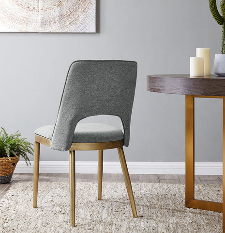 Morgan Dining Chair - Grey Linen (Set of 2)