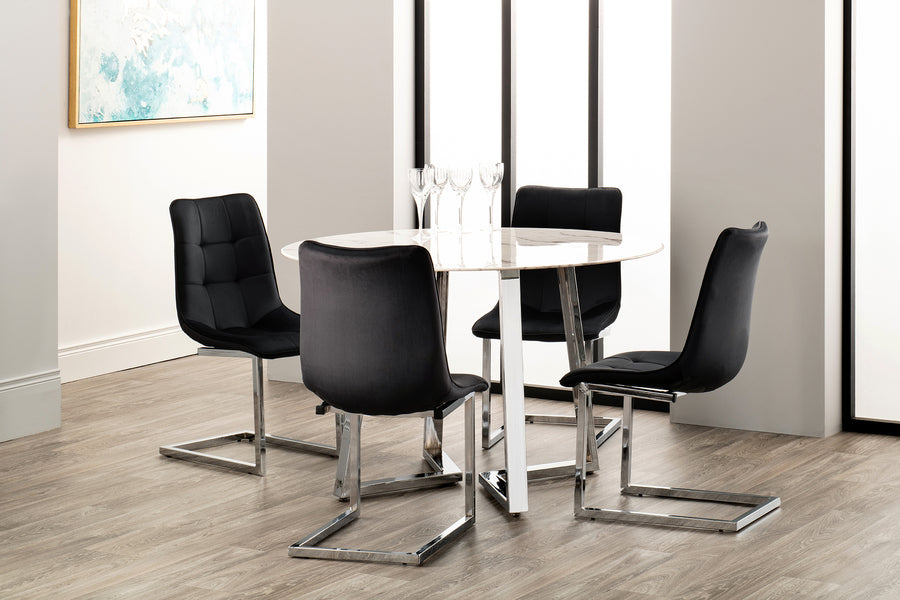 Ollie Dining Chair - Black (Set of 2) *special*