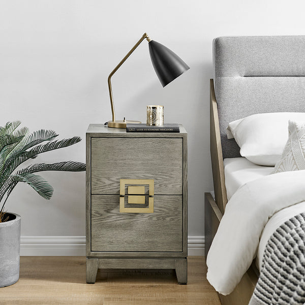 Malta 2 Drawer End Table