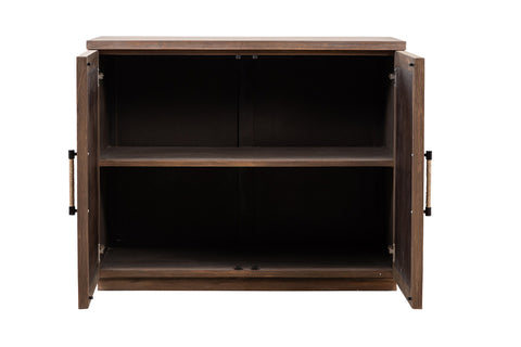 Elliot 2 Door Chest - American Oak Wash