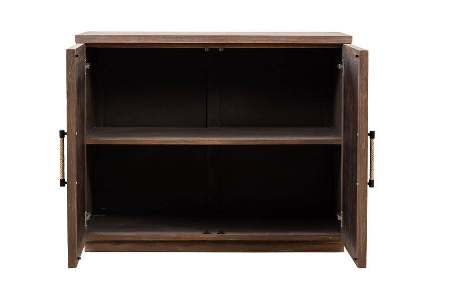 Elliot 2 Door Chest - American Oak Wash