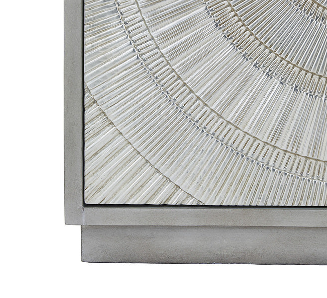 Frenso 4 Door Sideboard Silver