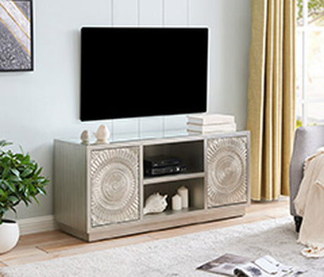 Frenso TV Unit-Silver