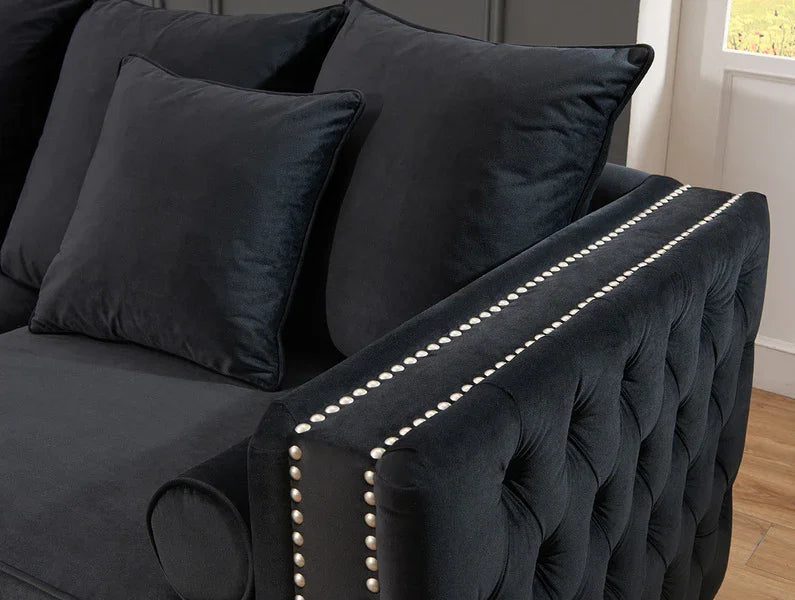 Black Moscow Corner Suite- Left *Special*