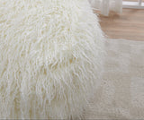 Faux Sheepskin Bean Bag-White *special* (Minimum Order: 2)