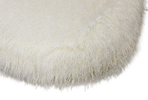 Faux Sheepskin Bean Bag-White *special* (Minimum Order: 2)
