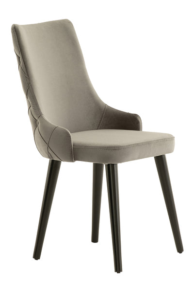 City Chair - Grey Velvet (Set of 6) *special*