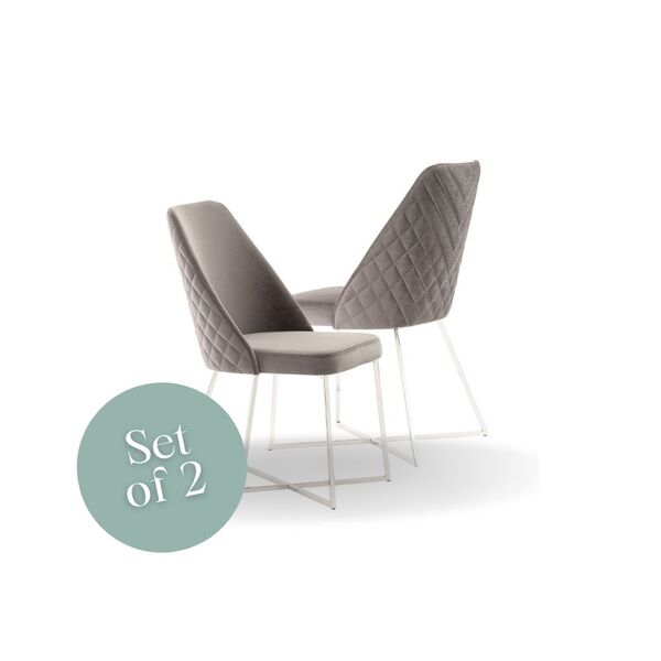 Vip Chair - Grey (Set of 2) *special*