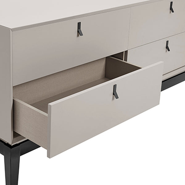 Pasadena Chest of 4 Drawers - Flannel Grey