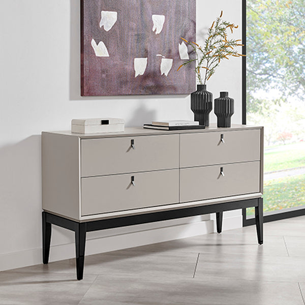 Pasadena Chest of 4 Drawers - Flannel Grey