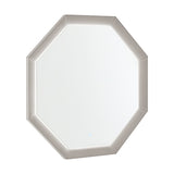 Pasadena LED Hexagon Mirror - Flannel Grey