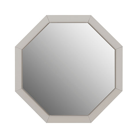 Pasadena LED Hexagon Mirror - Flannel Grey