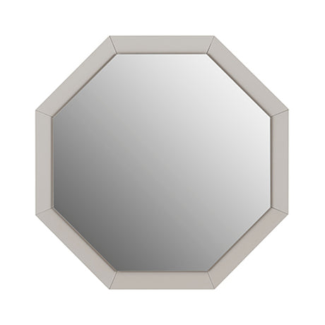 Pasadena LED Hexagon Mirror - Flannel Grey