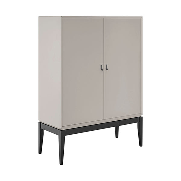 Pasadena 2 Door Drinks Cabinet - Flannel Grey