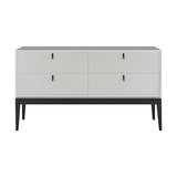 Pasadena Chest of 4 Drawers - Cool Grey